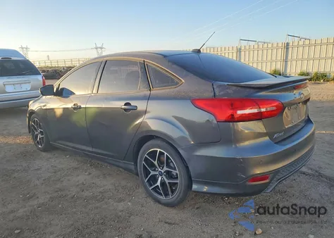 2017 Ford Focus Sel из США, поврежденный, VIN 1FADP3H21HL245992